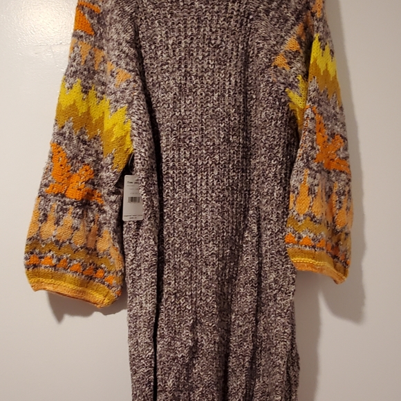 ⚡️⚡️FLASH SALE!!!FREE PEOPLE Birds Of A Feather Longline Cardigan - Picture 8 of 16